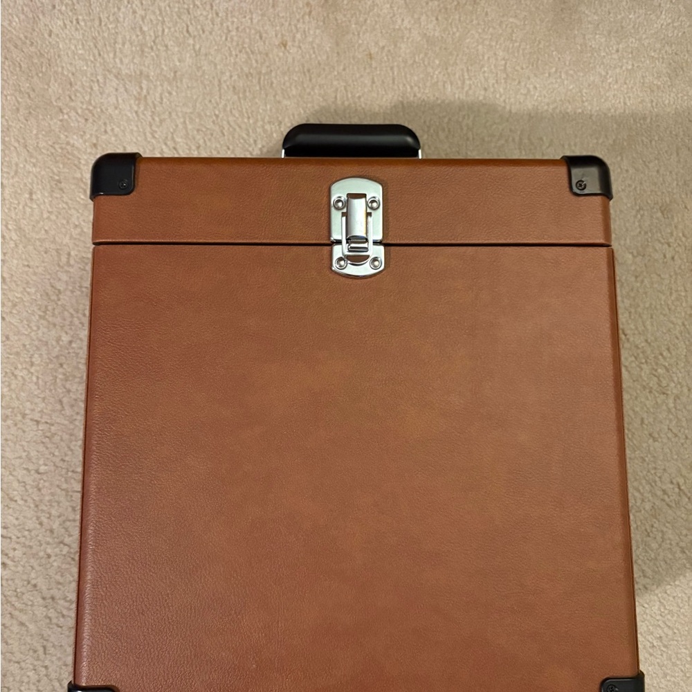 Crosley Brown Vinyl Record Storage Case